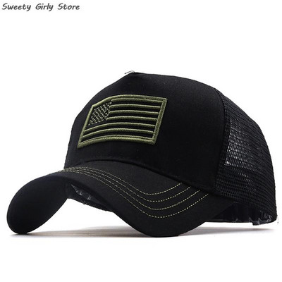 Șepci de golf la modă americană Vizieri de protecție solară de vară Pălărie unisex șapcă sport cu plasă mozaic Baschet Fotbal Tenis Caschetă