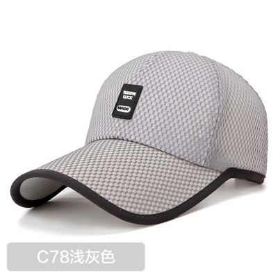 Μόδα Big Head Ανδρικά Γυναικεία Καπέλο μπέιζμπολ με πλατύ γείσο με πλέγμα UV απόχρωση Fish Duck Tongue Cap Golf Outdoor απλά γράμματα Αναπνεύσιμο καπέλο