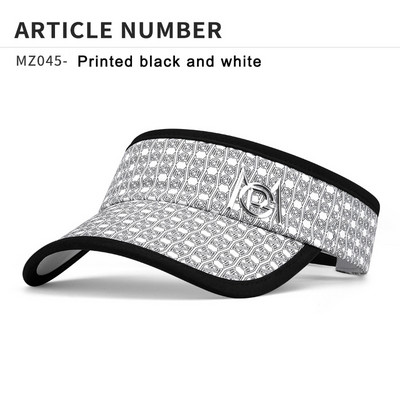 1 buc PGM Pălărie de golf Pălărie de sport Topless Umbrelă de soare și protecție solară Căciulă de golf pentru bărbați și femei Materiale de golf