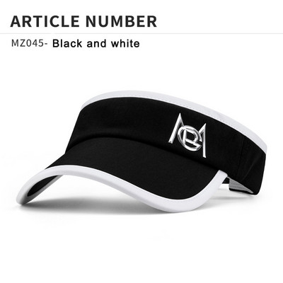 1 buc PGM Pălărie de golf Pălărie de sport Topless Umbrelă de soare și protecție solară Căciulă de golf pentru bărbați și femei Materiale de golf