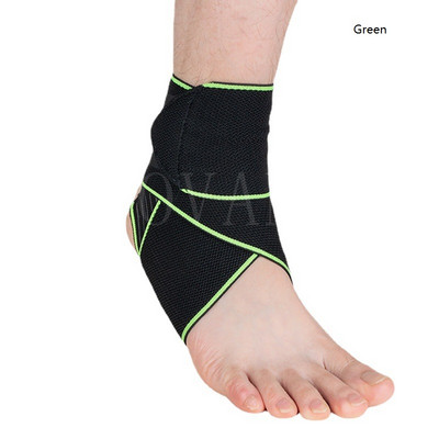 Reguleeritav pahkluu toetav kompressioon pahkluu trakside kaitse jooksmiseks jalgpalliks korvpalliks nailonist kootud jõusaali sidemega pahkluu rihm