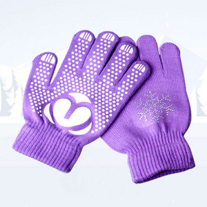 Γάντια καρπού καλλιτεχνικού πατινάζ στον πάγο Προπόνηση Ζεστό προστατευτικό χεριών Θερμική ασφάλεια για παιδιά Ενήλικα κορίτσι Αγόρι Rhinestone Αντικολλητικό SML