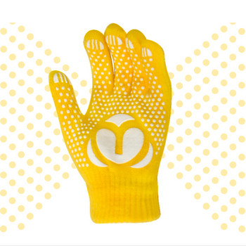 Γάντια καρπού καλλιτεχνικού πατινάζ στον πάγο Προπόνηση Ζεστό προστατευτικό χεριών Θερμική ασφάλεια για παιδιά Ενήλικα κορίτσι Αγόρι Rhinestone Αντικολλητικό SML