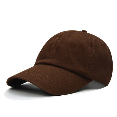 Unisex baseballová čiapka Dámske klobúky Bavlnená čiapka pre otca Ležérna pánska baseballová čiapka Mäkký vrch Trucker Hat Klasická outdoorová golfová čiapka