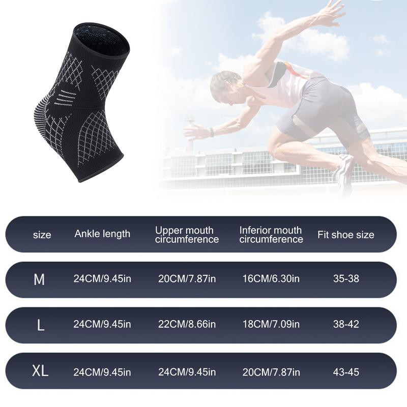 Gleznă pentru femei și bărbați - Manșon de susținere pentru gleznă și gleznă cu compresie pentru glezna întorsă.