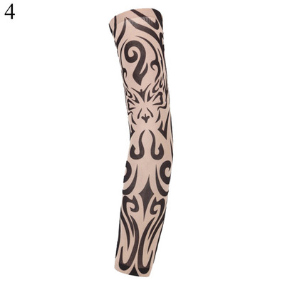 1PC Street Tattoo Hand Sleeves Sun Κάλυμμα βραχίονα προστασίας από υπεριώδη ακτινοβολία Άνευ ραφής αντηλιακό ιππασίας για εξωτερικούς χώρους Αντηλιακά μανίκια βραχίονα Glover για άνδρες γυναίκες