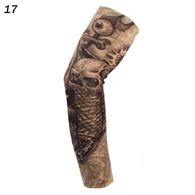 1PC Street Tattoo Hand Sleeves Sun Κάλυμμα βραχίονα προστασίας από υπεριώδη ακτινοβολία Άνευ ραφής αντηλιακό ιππασίας για εξωτερικούς χώρους Αντηλιακά μανίκια βραχίονα Glover για άνδρες γυναίκες