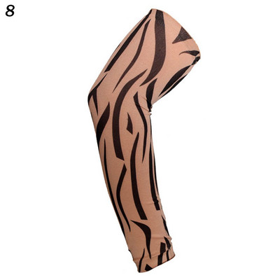 1PC Street Tattoo Hand Sleeves Sun Κάλυμμα βραχίονα προστασίας από υπεριώδη ακτινοβολία Άνευ ραφής αντηλιακό ιππασίας για εξωτερικούς χώρους Αντηλιακά μανίκια βραχίονα Glover για άνδρες γυναίκες