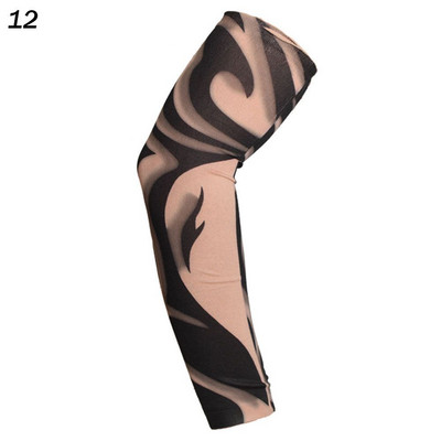 1PC Street Tattoo Hand Sleeves Sun Κάλυμμα βραχίονα προστασίας από υπεριώδη ακτινοβολία Άνευ ραφής αντηλιακό ιππασίας για εξωτερικούς χώρους Αντηλιακά μανίκια βραχίονα Glover για άνδρες γυναίκες