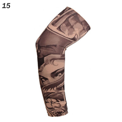1PC Street Tattoo Hand Sleeves Sun Κάλυμμα βραχίονα προστασίας από υπεριώδη ακτινοβολία Άνευ ραφής αντηλιακό ιππασίας για εξωτερικούς χώρους Αντηλιακά μανίκια βραχίονα Glover για άνδρες γυναίκες