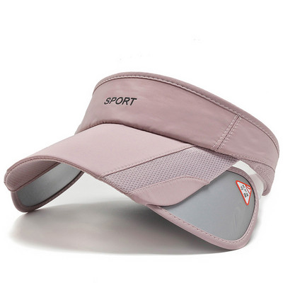 Sport Tennis Jooksmine Golfi Müts UV-kaitse Välispesapallimüts Tühi ülaosa Reguleeritavad visiirid Mütsid Naiste peakatted Topid Chapeau