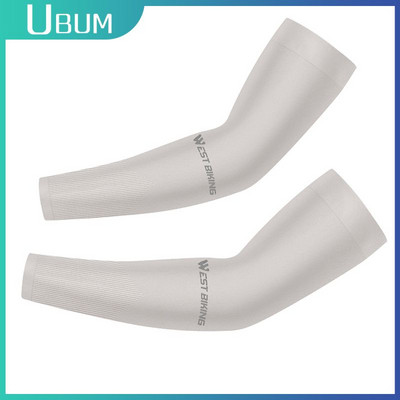 2TK Ice Silk Päikesekaitse Varrukad Meeste Jalgrattasõit Sport Elastsed Käekaitsmed Kiiresti kuivav higi imav jahutusvarrukate kate