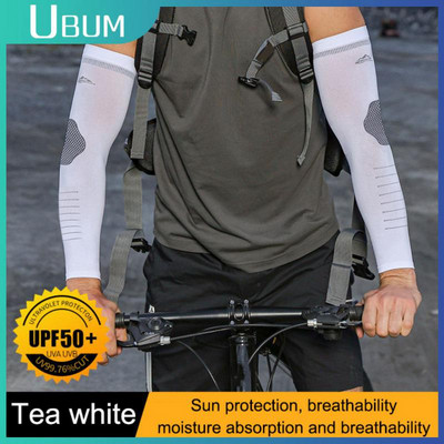 2TK Ice Silk Päikesekaitse Varrukad Meeste Jalgrattasõit Sport Elastsed Käekaitsmed Kiiresti kuivav higi imav jahutusvarrukate kate