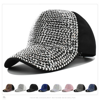 Καπέλο γκολφ Diamond μεγάλου μεγέθους Ανδρικά γυναικεία καπέλα μπέιζμπολ Διχτυωτό αντηλιακό καπέλο παραλίας για υπαίθριο ταξιδιωτικό αντηλιακό καπέλο γλώσσας πάπιας