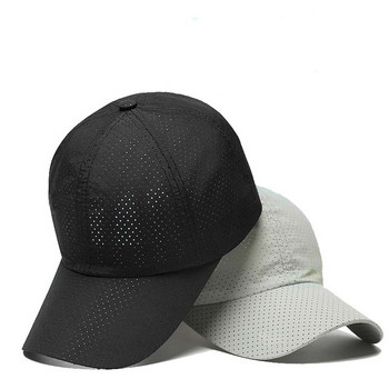 Лятна тънка мрежеста преносима бързосъхнеща дишаща слънчева шапка Голф Тенис Бягане Туризъм Къмпинг Риболов шапка
