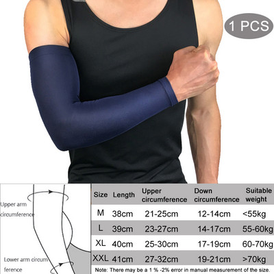 Respirabil, uscare rapidă, protecție UV, mâneci pentru braț pentru alergare, baschet, cot, apărătoare de fitness, sport, ciclism, încălzitoare de brațe