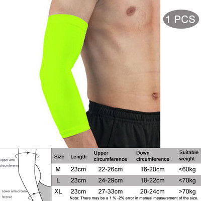 Respirabil, uscare rapidă, protecție UV, mâneci pentru braț pentru alergare, baschet, cot, apărătoare de fitness, sport, ciclism, încălzitoare de brațe