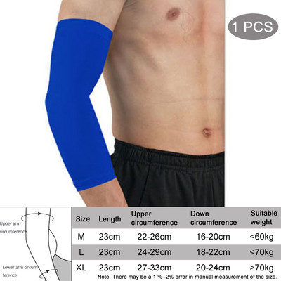Respirabil, uscare rapidă, protecție UV, mâneci pentru braț pentru alergare, baschet, cot, apărătoare de fitness, sport, ciclism, încălzitoare de brațe