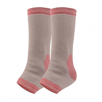 Чорап с скоба за глезена Дамски чорап с скоба за глезена Мек еластичен дишащ протектор за ръкави за глезена Компресивни чорапи за спорт 2 чифта