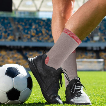 Γυναικεία κάλτσα με σιδεράκι αστραγάλου Μαλακό ελαστικό αναπνεύσιμο προστατευτικό μανίκι αστραγάλου Κάλτσες συμπίεσης για αθλητικά 2 ζεύγη