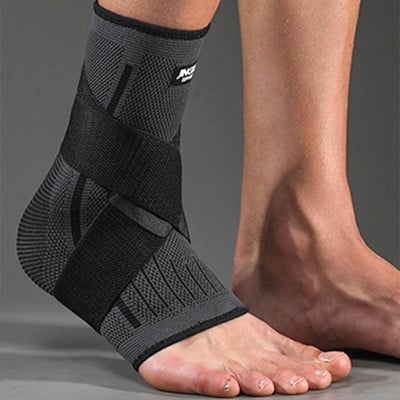 1Pc Ankle Brace Soft Anti-slip Nylon Stretch Foot Wrap Arch Support Gym Ankle Brace For Men Кронштейн Для Лодыжки