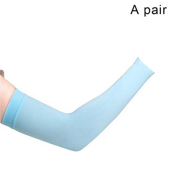 1 чифт летни ръкави за колоездене на открито Калъф за ръкави UV защита от слънцето Ръкави