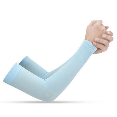 2 buc mâneci pentru brațe Manșon sport în aer liber Degetul mare expus Protecție UV la soare Husă pentru mâini de vară Încălzitor de răcire Alergare Pescuit Ciclism