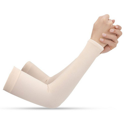 2 buc mâneci pentru brațe Manșon sport în aer liber Degetul mare expus Protecție UV la soare Husă pentru mâini de vară Încălzitor de răcire Alergare Pescuit Ciclism