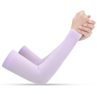2 buc mâneci pentru brațe Manșon sport în aer liber Degetul mare expus Protecție UV la soare Husă pentru mâini de vară Încălzitor de răcire Alergare Pescuit Ciclism