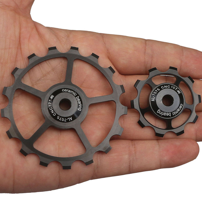 10T 11T 12T 13T 14T 15T 16T 17T MTB maanteeratta tagumine käiguvahetaja rihmaratas rull-keraamilise laagri juhtratas Shimano Sram jaoks