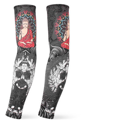 1 paar jahutavat tätoveeringut varrukad jalgrattasõiduks kalapüügiks matkamiseks päikese ultraviolettkiirgusega kaitsevarrukad välistingimustes kasutatavad manseti käekatte soojendid