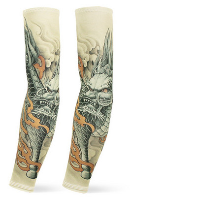 1 paar jahutavat tätoveeringut varrukad jalgrattasõiduks kalapüügiks matkamiseks päikese ultraviolettkiirgusega kaitsevarrukad välistingimustes kasutatavad manseti käekatte soojendid