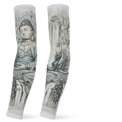 1 paar jahutavat tätoveeringut varrukad jalgrattasõiduks kalapüügiks matkamiseks päikese ultraviolettkiirgusega kaitsevarrukad välistingimustes kasutatavad manseti käekatte soojendid