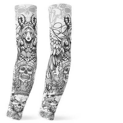 1 paar jahutavat tätoveeringut varrukad jalgrattasõiduks kalapüügiks matkamiseks päikese ultraviolettkiirgusega kaitsevarrukad välistingimustes kasutatavad manseti käekatte soojendid