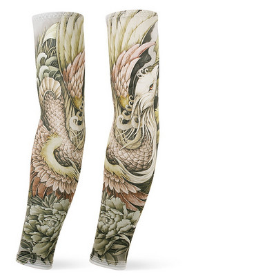 1 paar jahutavat tätoveeringut varrukad jalgrattasõiduks kalapüügiks matkamiseks päikese ultraviolettkiirgusega kaitsevarrukad välistingimustes kasutatavad manseti käekatte soojendid