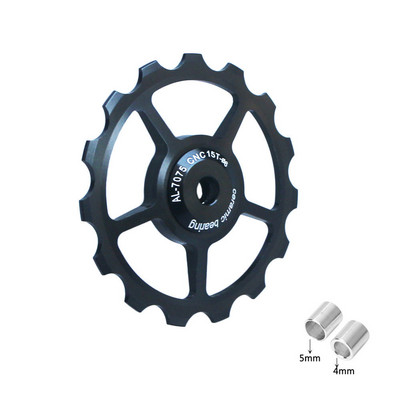 10T 11T 12T 13T 14T 15T 16T 17T MTB ποδήλατο δρόμου Πίσω ντεραγιέρ τροχαλία κυλίνδρου κεραμικό ρουλεμάν Οδηγός Jockey Wheel For Shimano Sram