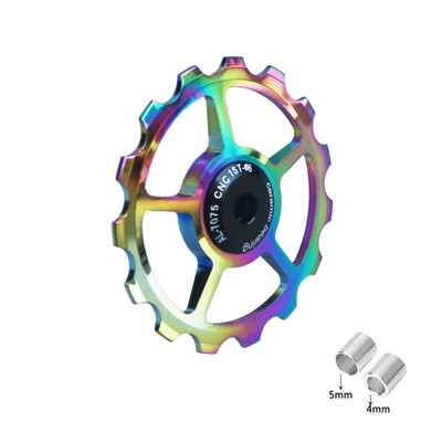 10T 11T 12T 13T 14T 15T 16T 17T MTB ποδήλατο δρόμου Πίσω ντεραγιέρ τροχαλία κυλίνδρου κεραμικό ρουλεμάν Οδηγός Jockey Wheel For Shimano Sram