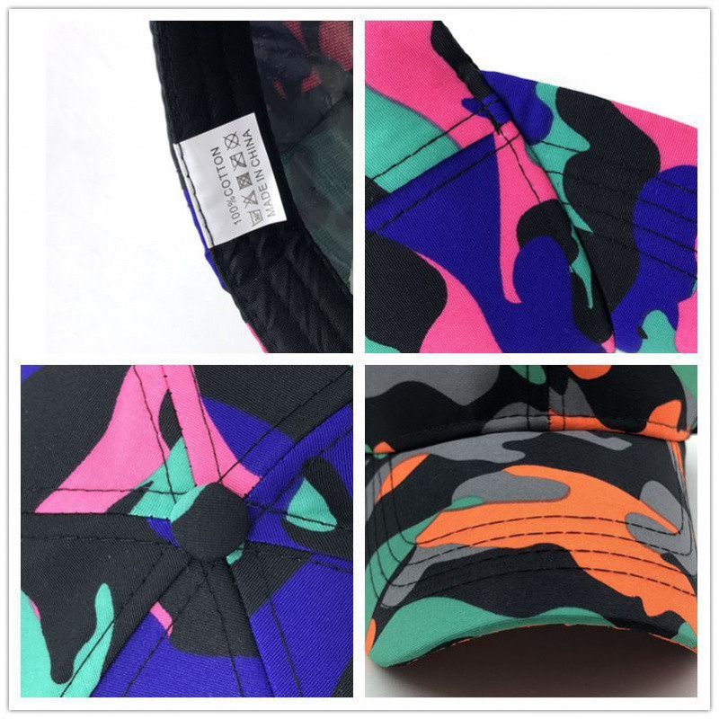 Golf Uus kamuflaažist pesapallimüts naiste tänavahip-hopi moodne tippmütsiga meeste suvine välistingimustes sobiv müts