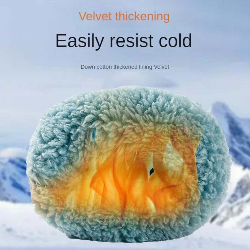 Slēpošanas cimdi pieaugušajiem ar skārienekrānu sievietēm, sabiezināti, ūdensnecaurlaidīgi, vienvietīgi un divkārši, pieci pirksti, silti jāšana, ziema