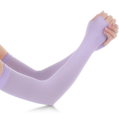 Jääkangast käevarrukad Mangasoojendid Suvised spordialad UV-kaitse Jooksmine Jalgrattasõit Sõit Peegeldavad päikesekaitseribad