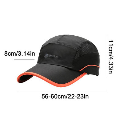 Dry Fit mütsid välimüts suveks Ultra õhukesed hingavad kaasaskantavad kiiresti kuivavad peakatted tennisegolfi jaoks naistele meestele kuuma ilmaga