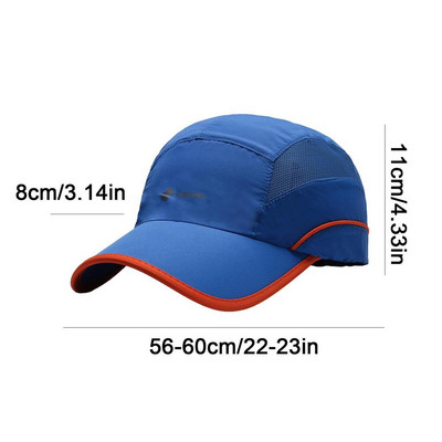 Dry Fit mütsid välimüts suveks Ultra õhukesed hingavad kaasaskantavad kiiresti kuivavad peakatted tennisegolfi jaoks naistele meestele kuuma ilmaga