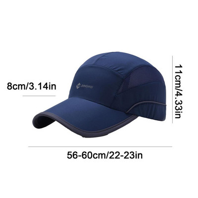 Dry Fit mütsid välimüts suveks Ultra õhukesed hingavad kaasaskantavad kiiresti kuivavad peakatted tennisegolfi jaoks naistele meestele kuuma ilmaga