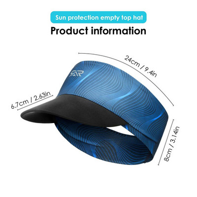 Korea golfimütsid Unisex tennise hingavad mütsid Tühi Top Sport päikesevari Müts Välipesapalli mütsid Kvaliteetne golfimüts