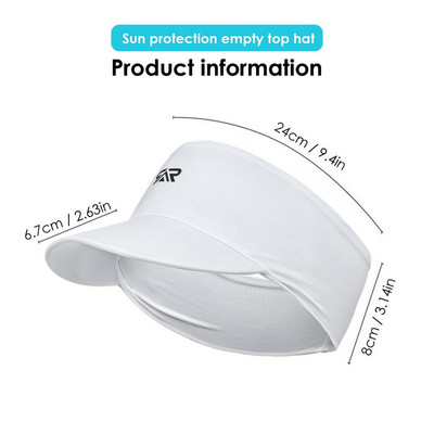 Korea golfimütsid Unisex tennise hingavad mütsid Tühi Top Sport päikesevari Müts Välipesapalli mütsid Kvaliteetne golfimüts