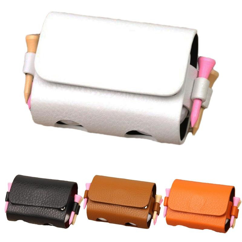 Golfipallikoti kott välistingimustes kasutamiseks mõeldud reisikohver, 2 palli, 4 golfipalli, kaasaskantavad vöökoha hoiukotid PU-nahast golfitarvikud