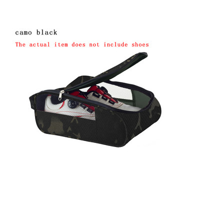 1 tk Golfi jalanõude kott Kaasaskantav lukuga spordikoti kingakott Hingav golfikott - lukuga jalatsikandekottide ümbris tasku kott