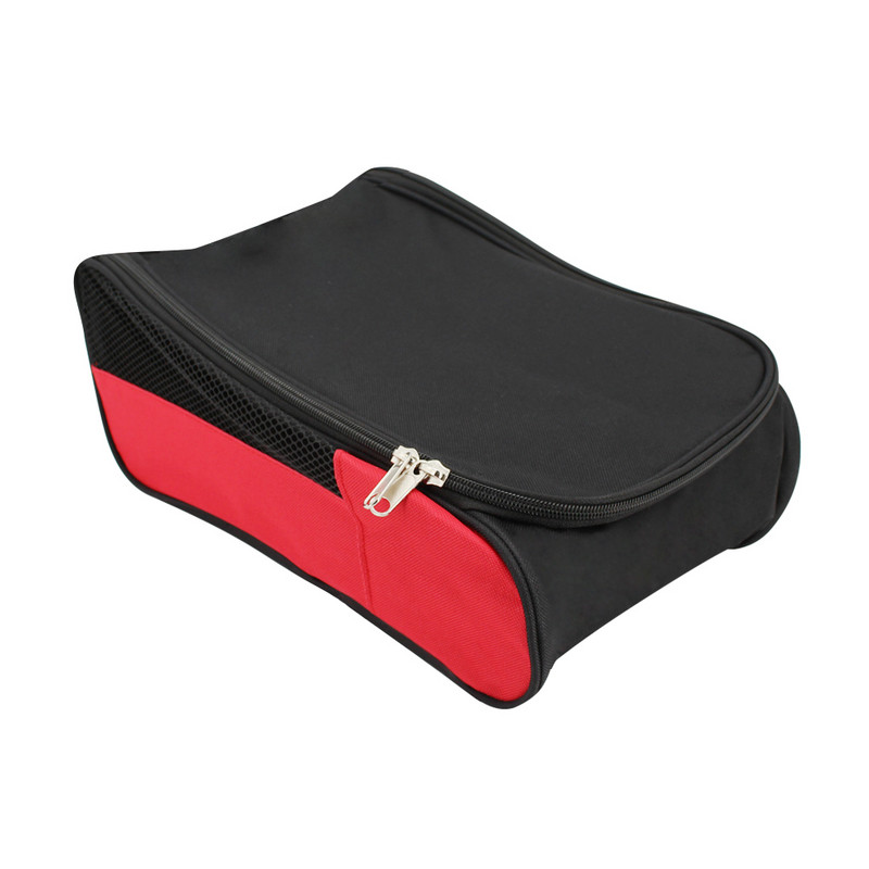 1 tk Golfi jalanõude kott Kaasaskantav lukuga spordikoti kingakott Hingav golfikott - lukuga jalatsikandekottide ümbris tasku kott