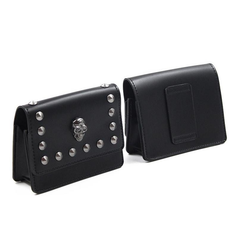 Golfa tālmēra ādas soma galvaskausa magnētiskā aizdares turētāja futrālis tālmēra pārnēsāšanas soma lāzera attāluma mērītājs jostas jostas soma