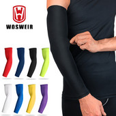 WOSWEIR sportkar kompressziós ujjú kosárlabda kerékpáros kar melegítő nyári futás UV védelem röplabda napvédő szalagok